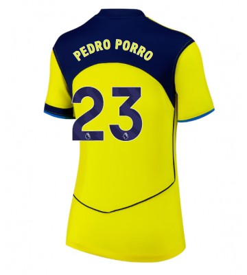 Tottenham Hotspur Pedro Porro #23 Tredjetrøje Dame 2025-26 Kortærmet